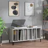 Image de vidaXL Platenkast 100x38x48 cm bewerkt hout grijs sonoma eikenkleurig831987