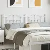 Image de vidaXL Tête de lit métal blanc 180 cm 353524
