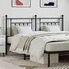 Image de Tête de lit métal noir 160 cm