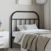 Image de Tête de lit métal noir 90 cm