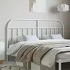 Image de vidaXL Tête de lit métal blanc 180 cm 353720