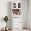 Image de vidaXL Buffet ALTA blanc 77x35x188 cm bois massif de pin 3187778