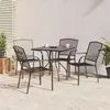 Image de vidaXL 5-delige Tuinset staal antracietkleurig3187966