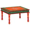 Image de vidaXL Salontafel handbeschilderd massief mangohout oranje353765
