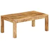 Image de Table basse 100x55x40 cm bois de manguier massif