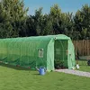 Image de vidaXL Tuinkas met stalen frame 44 m² 22x2x2 m groen3188026