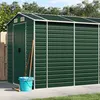Image de vidaXL Tuinschuur 191x470x198 cm gegalvaniseerd staal groen3188235