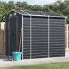 Image de vidaXL Abri de Jardin, Cabane à Outils avec Poignées, Remise à Outils avec Toit Inclinable, Abri de Rangement Patio, 3188254