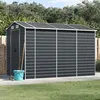 Image de Abri de jardin vidaXL anthracite 191x300x198 cm acier galvanisé
