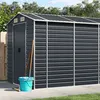Image de vidaXL Abri de Jardin, Cabane à Outils avec Poignées, Remise à Outils avec Toit Inclinable, Abri de Rangement Patio, 3188263