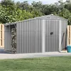 Image de vidaXL Abri de Jardin, Cabane à Outils avec Poignées, Remise à Outils avec Toit Inclinable, Abri de Rangement Terrasse, Gris 3188289