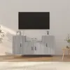 Image de Ensemble de meubles TV 3 pcs Sonoma gris Bois d ingénierie