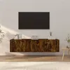 Image de vidaXL 3-delige Tv-meubelset bewerkt hout gerookt eikenkleurig3188403