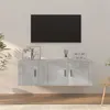 Image de vidaXL 2-delige Tv-meubelset bewerkt hout betongrijs3188410