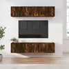 Image de vidaXL Ensemble de meubles TV 6 pcs Chêne fumé Bois d'ingénierie