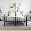 Image de vidaXL Tables de chevet 2 pcs gris béton 40x30x50 cm bois d'ingénierie826837
