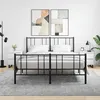 Image de vidaXL Tables de chevet 2 pcs blanc 40x35x50 cm bois d’ingénierie826893