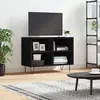 Image de Meuble TV noir 69,5 x 30 x 50 cm bois d ingénierie