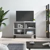 Image de Meuble TV sonoma gris 69,5 x 30 x 50 cm bois d ingénierie