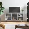 Image de vidaXL Tv-meubel 103,5x30x50 cm bewerkt hout betongrijs826992