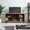 Image de vidaXL Tv-meubel 103,5x30x50 cm bewerkt hout gerookt eikenkleurig827001
