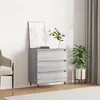 Image de vidaXL Buffet Sonoma gris 60x35x70 cm Bois d'ingénierie