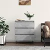 Image de vidaXL Buffet Gris béton 60x35x70 cm Bois d'ingénierie827184