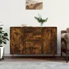 Image de Buffet chêne fumé 104x35x70 cm bois d ingénierie