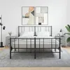 Image de vidaXL Tables de chevet 2pcs gris béton 40x35x47,5cm bois d’ingénierie827333