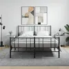 Image de vidaXL Tables de chevet 2 pcs gris béton 40x40x50 cm bois d’ingénierie827573