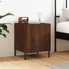 Image de vidaXL Table de chevet chêne marron 40x40x50 cm bois d’ingénierie827594