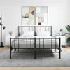 Image de vidaXL Tables de chevet 2 pcs blanc 40x40x50 cm bois d’ingénierie827597