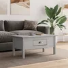 Image de Table basse BODO gris 100x55x46 cm bois de pin massif