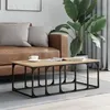 Image de vidaXL Table basse chêne sonoma 100x50x35,5 cm bois d'ingénierie 833379