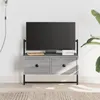 Image de vidaXL Meuble TV mural sonoma gris 60,5x30x51 cm bois d'ingénierie 833456