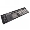 Image de vidaXL Tapis de cuisine lavable impression café noir 45x150 cm velours 136555