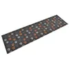 Image de vidaXL Tapis de cuisine lavable impression de pattes 45x150 cm velours 136573