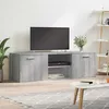 Image de vidaXL Meuble TV, Armoire de Télévision avec Étagères et Portes, Meuble Télé avec Rangement Salle de Séjour, Moderne, Sonoma 833557