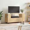 Image de Meubles TV chêne sonoma 102x34,5x43 cm bois d ingénierie