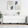 Image de vidaXL Buffets 3 pcs Blanc Bois d'ingénierie 3190205