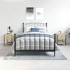 Image de vidaXL Nachtkastjes 2 st 34x35,5x45 cm sonoma eikenkleurig825856