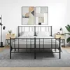 Image de vidaXL Tables de Chevet 2 pcs, Armoires de Nuit avec Pieds Réglables, Armoires de Lit avec Rangement, Tables de Nuit Chambre, Industriel, Chêne Sonoma Bois Ingénierie