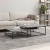 Image de Tables basses gigognes 2 pcs sonoma gris bois d ingénierie
