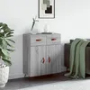 Image de vidaXL Buffet sonoma gris 69,5x34x90 cm bois d'ingénierie827954