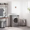 Image de vidaXL Armoire Murale, Placard Suspendu avec Rangement, Meuble Flottant de Salon Bureau Chambre à Coucher, Moderne, Blanc Bois d'Ingénierie