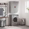 Image de vidaXL Armoire murale sonoma gris 69,5x34x90 cm