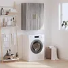 Image de Armoire murale sonoma gris 69,5x34x90 cm
