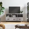 Image de vidaXL Meuble TV sonoma gris 102x36x50 cm bois d'ingénierie829010