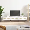 Image de Meuble TV blanc 150x36x30 cm bois d ingénierie