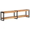 Image de vidaXL Meuble TV 160x30x40 cm bois d'acacia massif356175